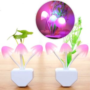 1Pcs LED Mushroom Night Light – Soft Glow & Color Changing Charm