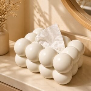 Bubble Tissue Box . Cloud Design Tissue Holder